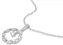 Load image into Gallery viewer, Sterling Silver Necklace With CZ