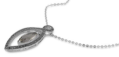 Sterling Silver Necklace With CZ