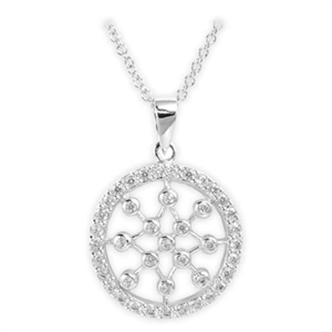 Sterling Silver Necklace With CZ