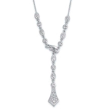 Load image into Gallery viewer, Sterling Silver Necklace With CZ