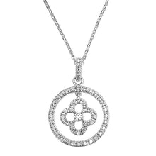 Load image into Gallery viewer, Sterling Silver Necklace With CZ