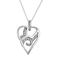 Load image into Gallery viewer, Sterling Silver Necklace With CZ