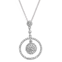 Load image into Gallery viewer, Sterling Silver Necklace With CZ