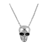 Sterling Silver Skull Necklace