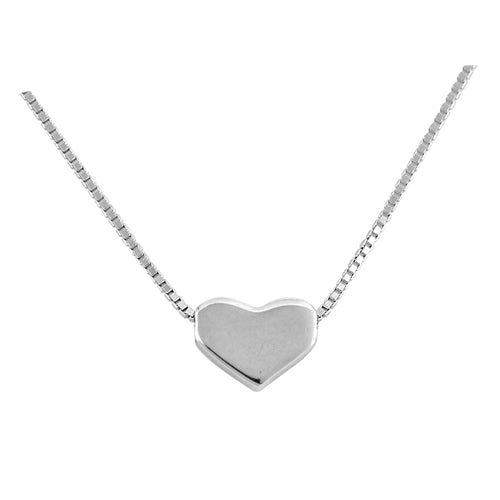 Sterling Silver Heart Necklace