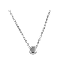 Load image into Gallery viewer, Sterling Silver Plain Ball Necklace