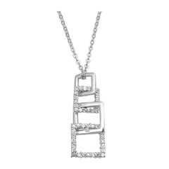 Sterling Silver Necklace With CZ