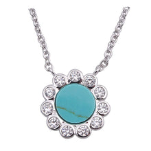 Load image into Gallery viewer, Sterling Silver Necklace With CZ