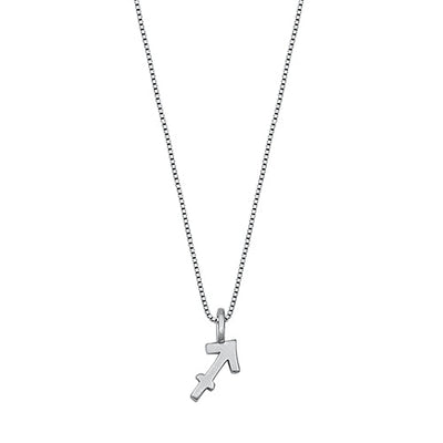 Sterling Silver Sagittarius Zodiac Necklace