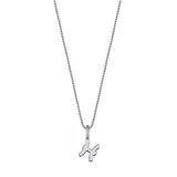 Sterling Silver Pisces Zodiac Necklace
