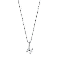 Sterling Silver Pisces Zodiac Necklace