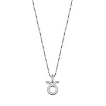 Load image into Gallery viewer, Sterling Silver Taurus Zodiac Necklace