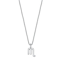 Sterling Silver Scorpio Zodiac Necklace