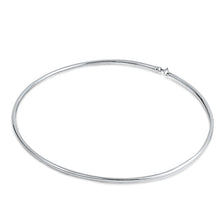 Load image into Gallery viewer, Sterling Silver Round Choker Necklace