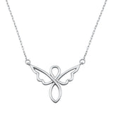 Sterling Silver Angel Necklace