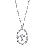 Sterling Silver Dove Necklace