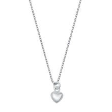 Load image into Gallery viewer, Sterling Silver Heart CZ Necklace