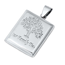 Load image into Gallery viewer, Sterling Silver My Family Tree Pendant