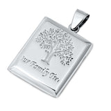 Sterling Silver My Family Tree Pendant