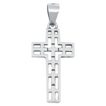 Load image into Gallery viewer, Sterling Silver Cross Pendant