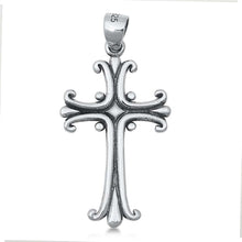 Load image into Gallery viewer, Sterling Silver Cross Pendant