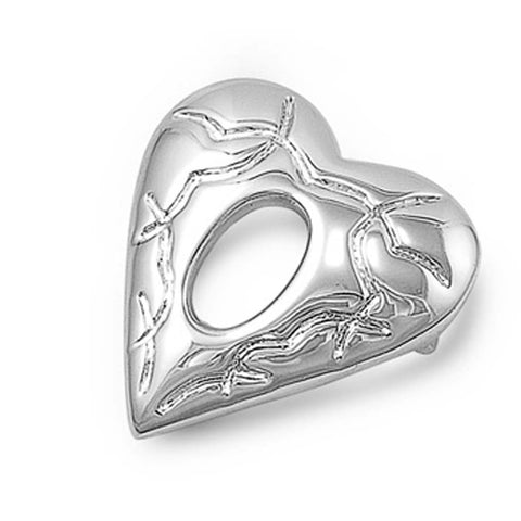 Sterling Silver Heart Pendant