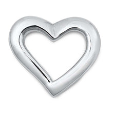 Load image into Gallery viewer, Sterling Silver Heart Pendant