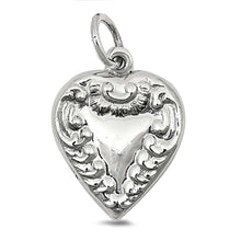 Load image into Gallery viewer, Sterling Silver Heart Pendant