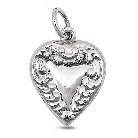 Sterling Silver Heart Pendant