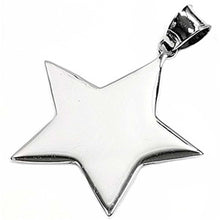 Load image into Gallery viewer, Sterling Silver Star Shape PendantAndHeight 54mm