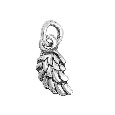 Sterling Silver Little Wing Shape PendantAndHeight 8mm