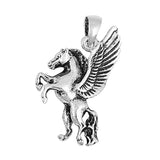 Sterling Silver Pegasus Shape PendantAndHeight 22mm