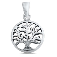 Load image into Gallery viewer, Sterling Silver Tree of Life Plain Pendant