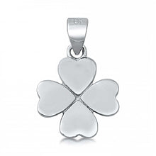 Load image into Gallery viewer, Sterling Silver Plain Heart Cross Shaped Pendant