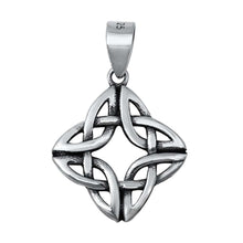 Load image into Gallery viewer, Sterling Silver Celtic Plain Pendant