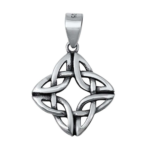 Sterling Silver Celtic Plain Pendant