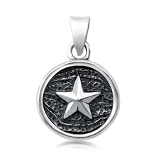 Load image into Gallery viewer, Sterling Silver Star Plain Pendant