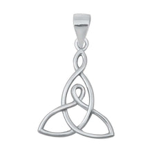 Load image into Gallery viewer, Sterling Silver Celtic Plain Pendant