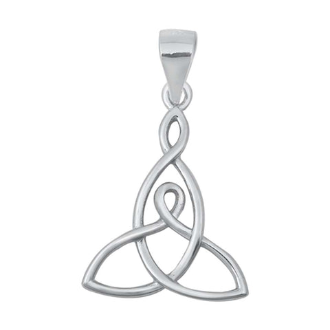 Sterling Silver Celtic Plain Pendant