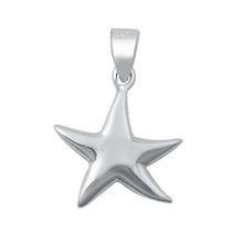 Load image into Gallery viewer, Sterling Silver Starfish Pendant