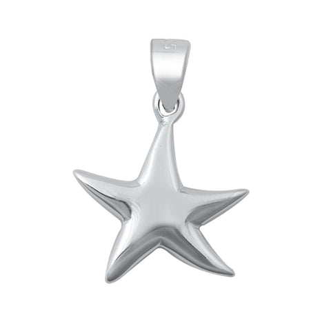 Sterling Silver Starfish Pendant