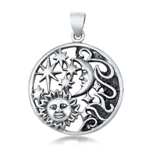 Load image into Gallery viewer, Sterling Silver Elements Plain Pendant