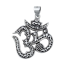 Load image into Gallery viewer, Sterling Silver Celtic Crescent Moon Plain Pendant