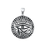 Sterling Silver Eye of Horus Pendant