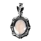 Sterling Silver Pink Pearl Stone Pendant