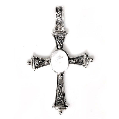 Sterling Silver Pearl Stone Pendant