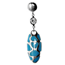 Load image into Gallery viewer, Sterling Silver Stone Pendant