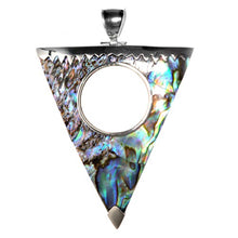 Load image into Gallery viewer, Sterling Silver Stone Pendant