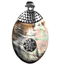 Load image into Gallery viewer, Sterling Silver Stone Pendant