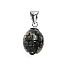 Load image into Gallery viewer, Sterling Silver Stone Pendant